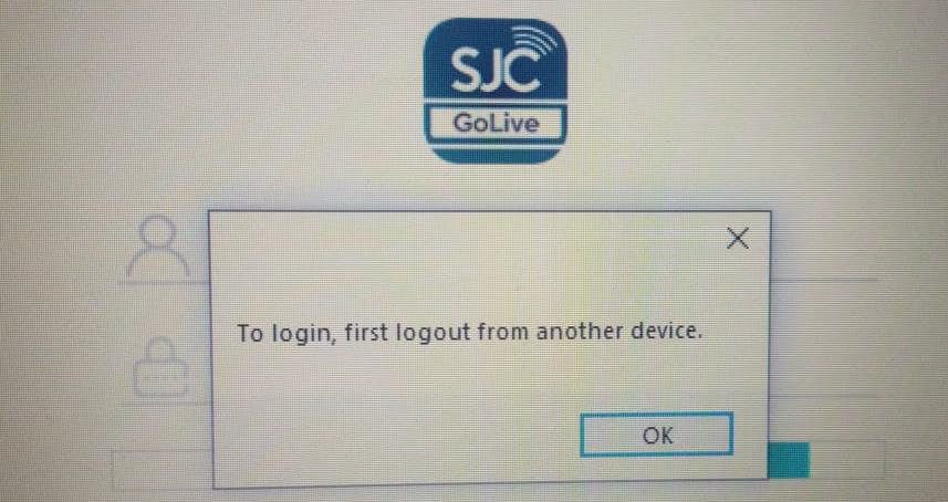 How To Fix The Pop Up User Logged In To Another Device In GoLive App